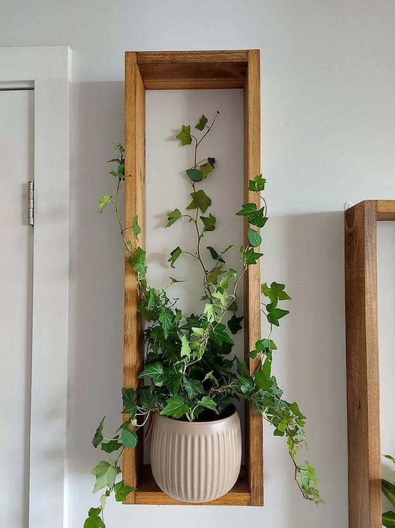 Set Of Rectangular Floating Shelf