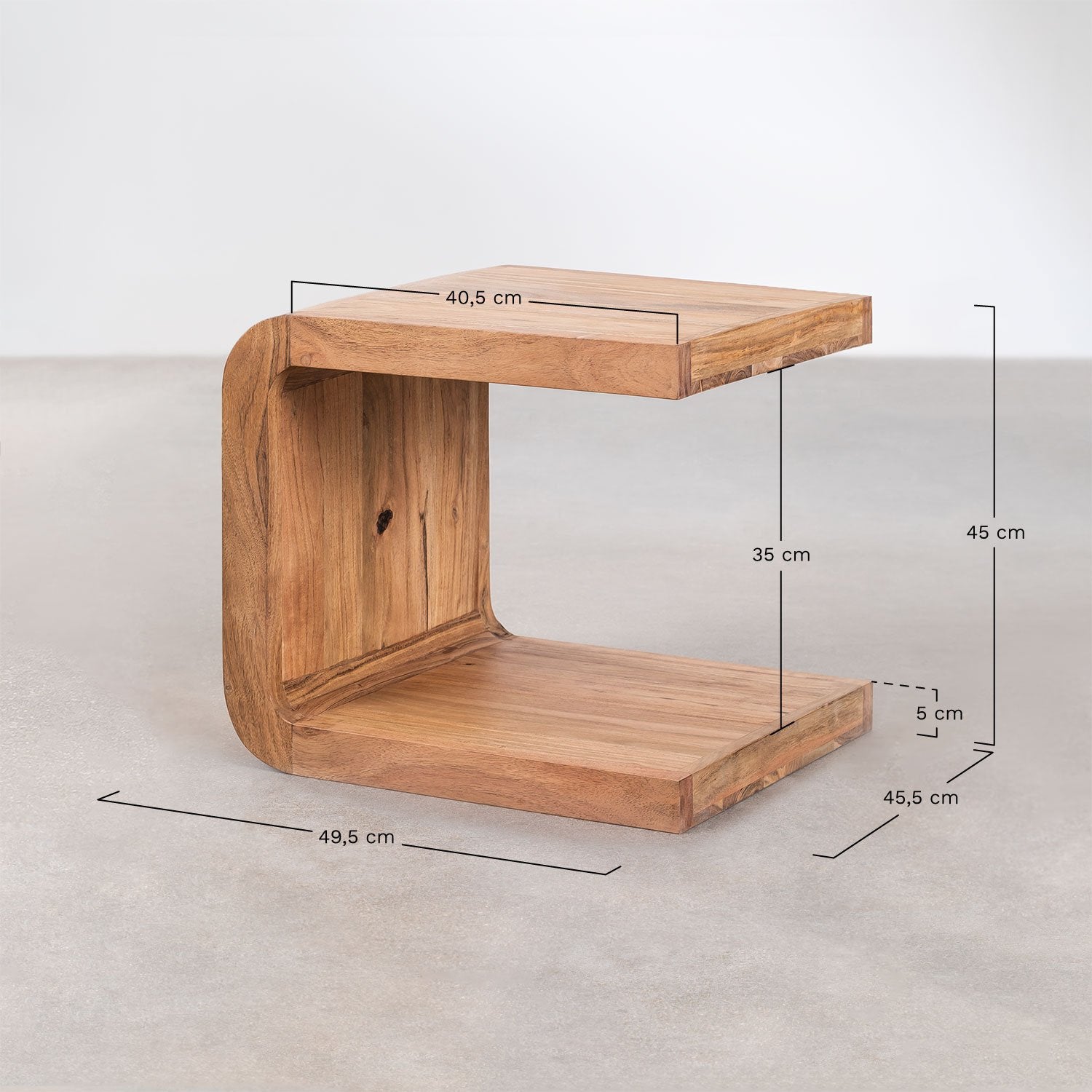 Acacia Side Table