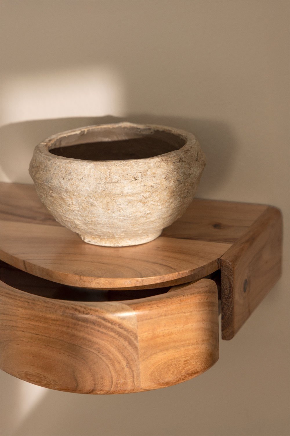 Acacia drawer shelf