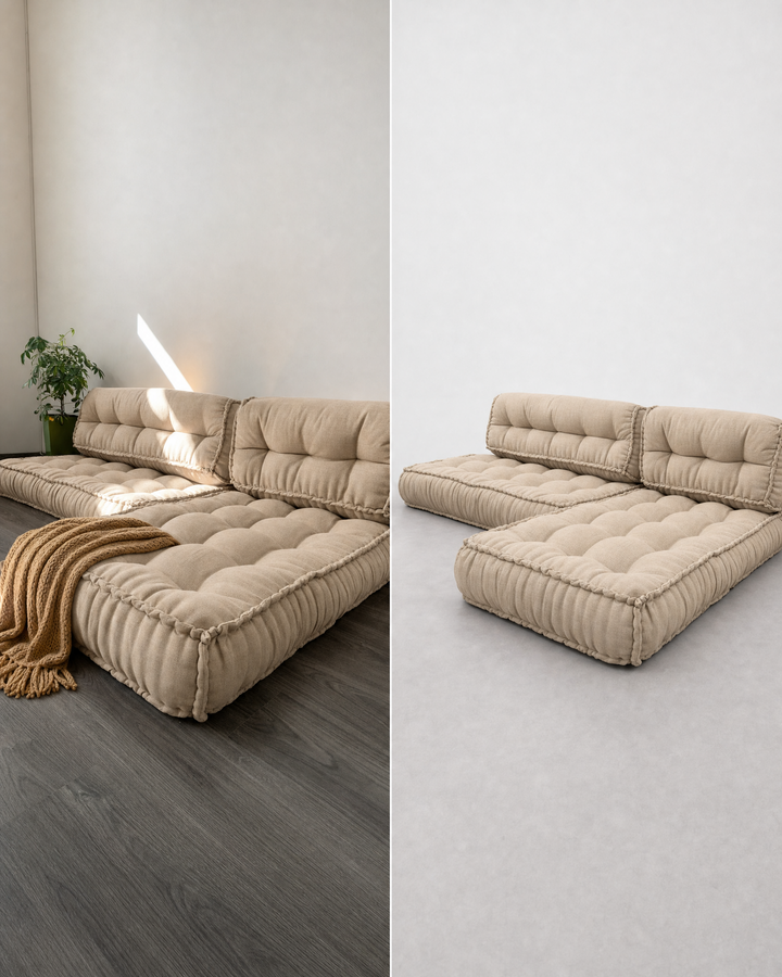 L-Shape Boho Seat mattress