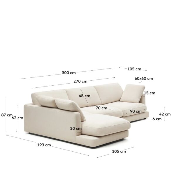 Ayla lounge sofa - Image 3