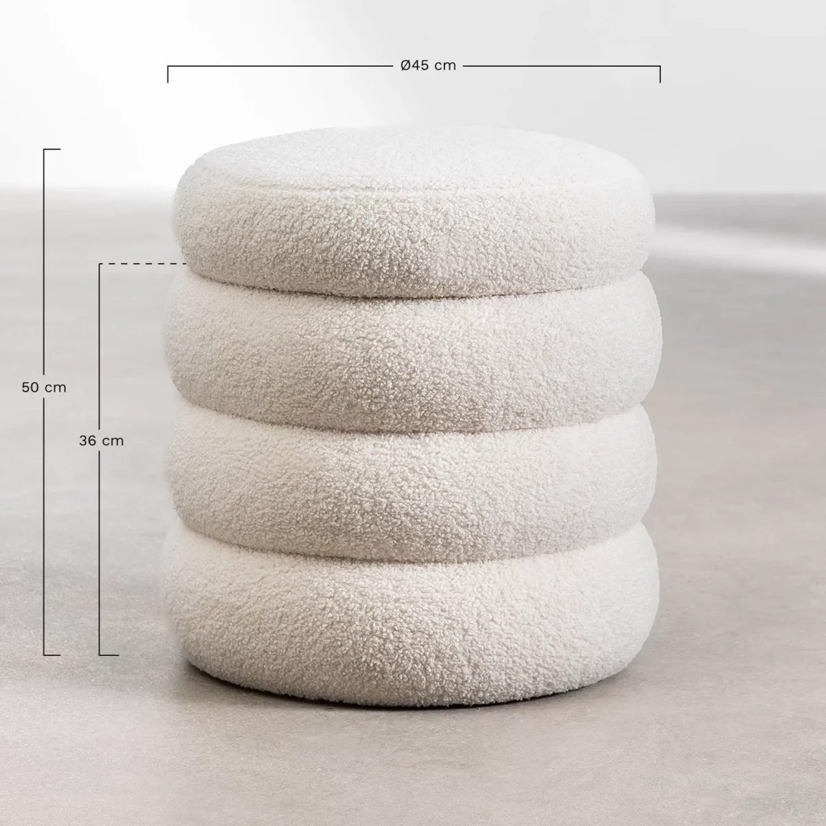 Quanto Storage Pouf - Image 3
