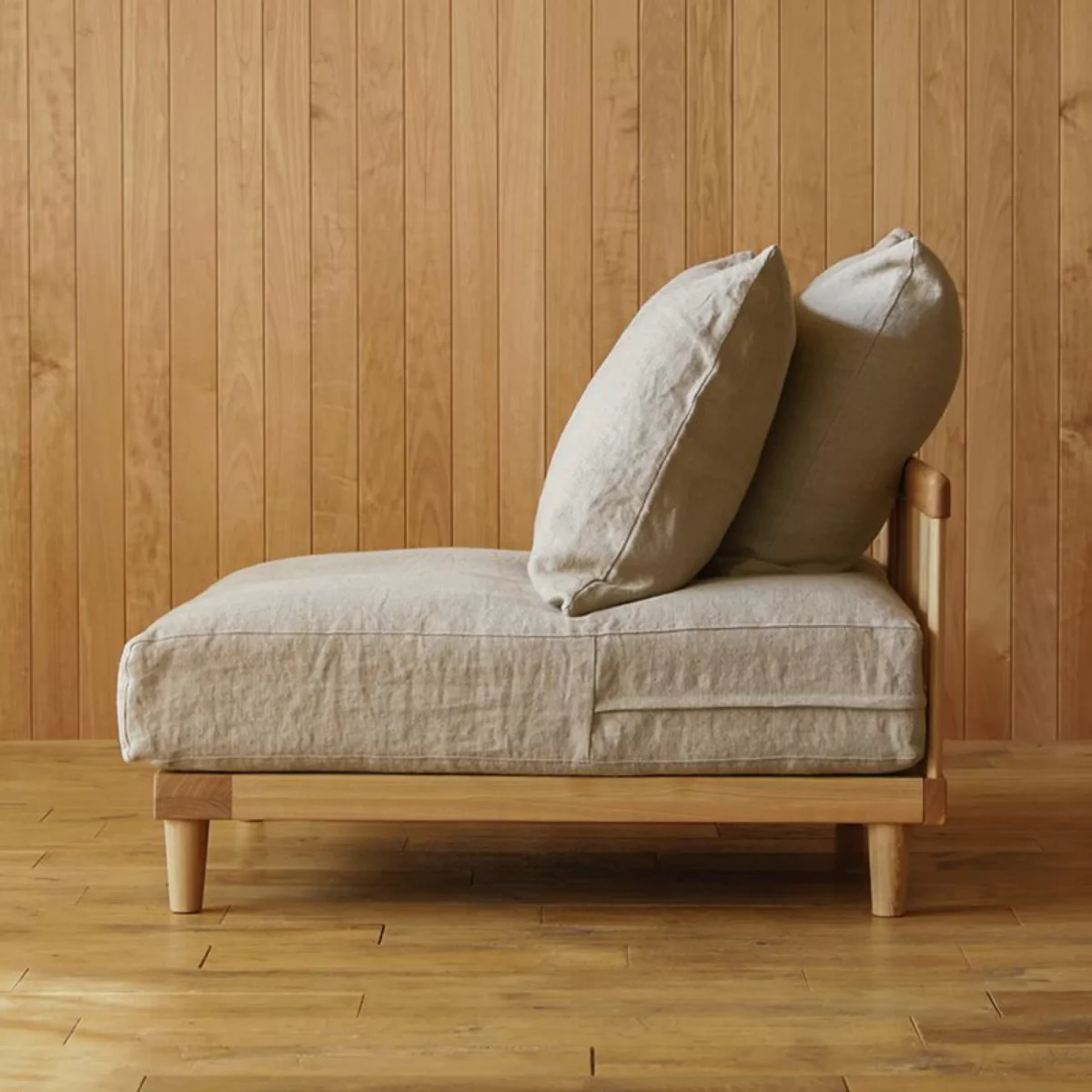 Nordic Wooden Seat - Image 2