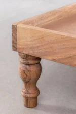 BOHO Cushion with Wooden base - Image 4